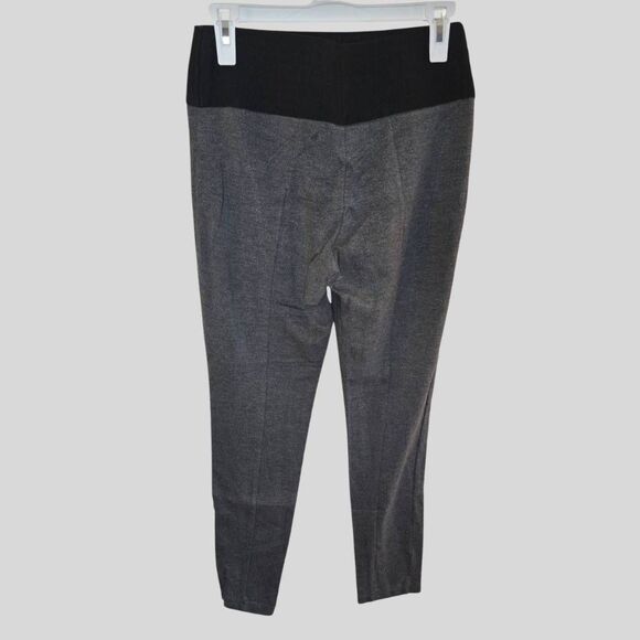 New York & Co 7th Ave Leggings Women's Size Small Gray High Waist Stretch Slim - Picture 3 of 9